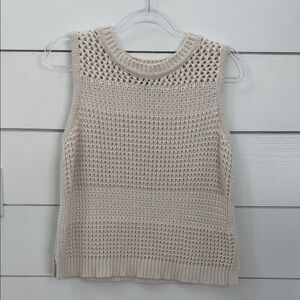 Universal Thread Cream Knit Tank Top